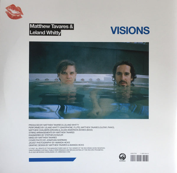 Matthew Tavares & Leland Whitty ~ Visions (Vinyl) - Djungel & Jazz