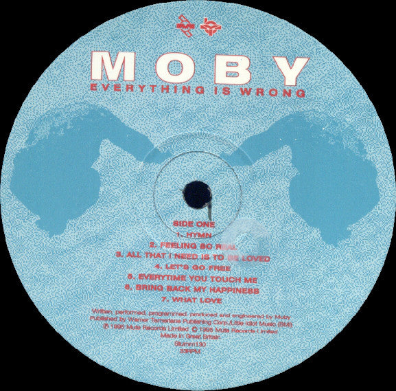 Moby ~ Everything Is Wrong (Vinyl) - Djungel & Jazz