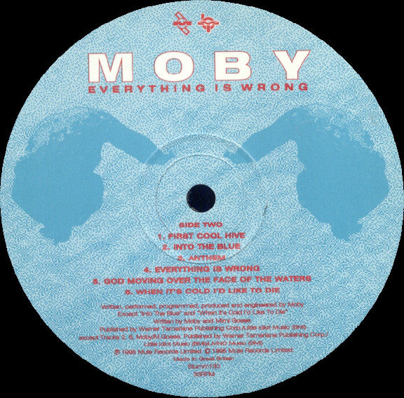 Moby ~ Everything Is Wrong (Vinyl) - Djungel & Jazz