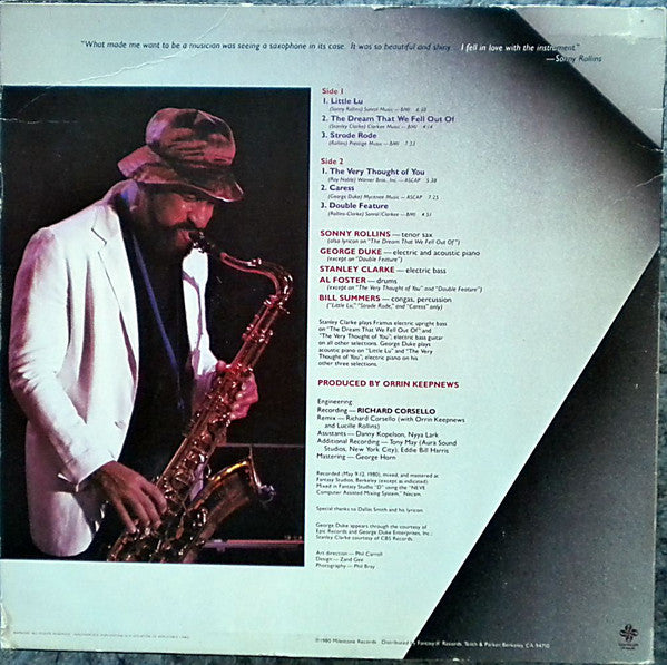 Sonny Rollins ~ Love At First Sight (Vinyl) - Djungel & Jazz