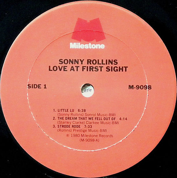 Sonny Rollins ~ Love At First Sight (Vinyl) - Djungel & Jazz