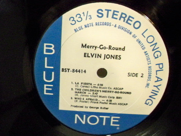 Elvin Jones : Merry Go Round (LP, Album, All)