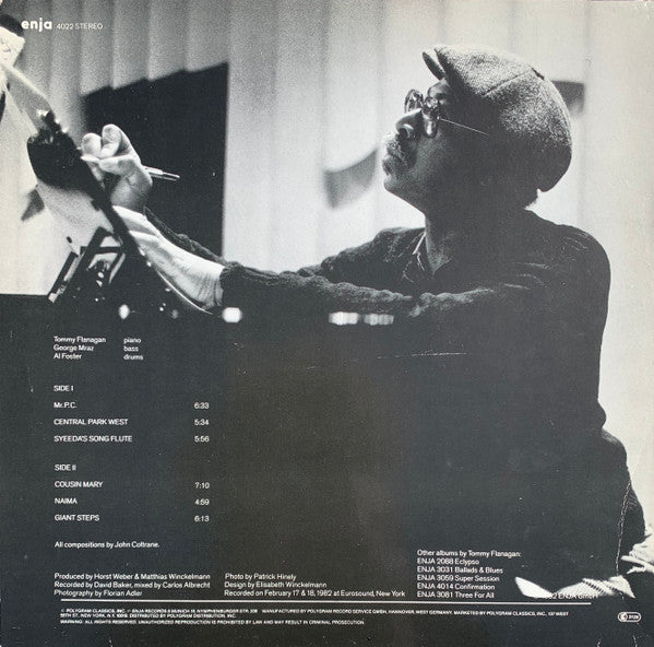 Tommy Flanagan ~ Giant Steps (In Memory Of John Coltrane) (Vinyl) - Djungel & Jazz