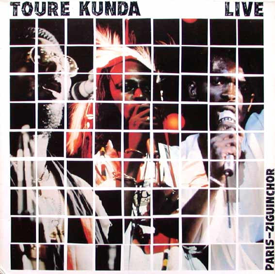 Touré Kunda : Live Paris-Ziguinchor (2xLP, Album, Gat)