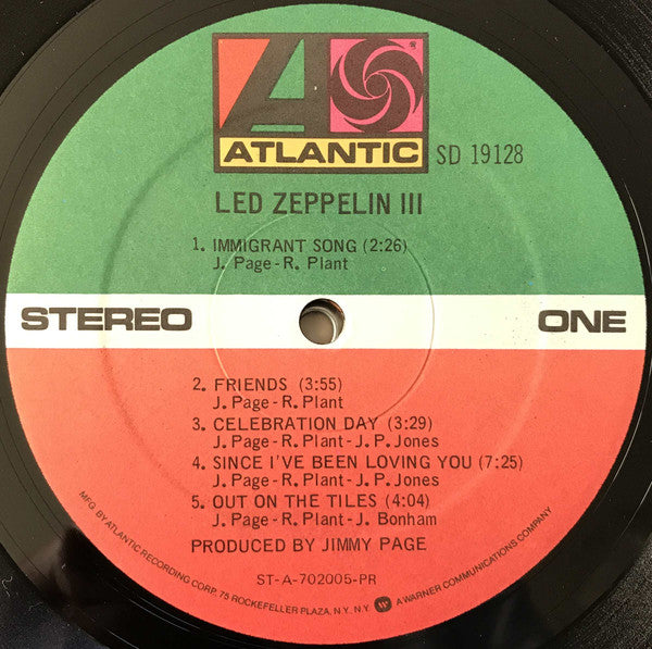 Led Zeppelin ~ Led Zeppelin III (Vinyl) - Djungel & Jazz