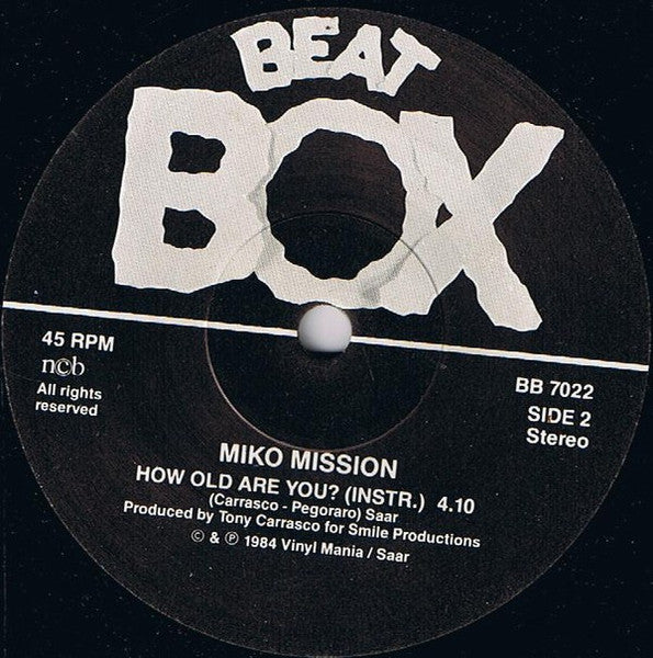 Miko Mission ~ How Old Are You? (Vinyl) - Djungel & Jazz