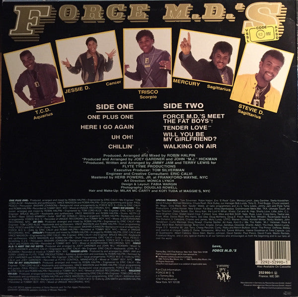 Force MD's ~ Chillin' (Vinyl) - Djungel & Jazz