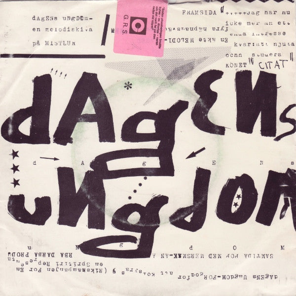 Dagens Ungdom ~ Den Sanningssökande Hunden (Vinyl) - Djungel & Jazz