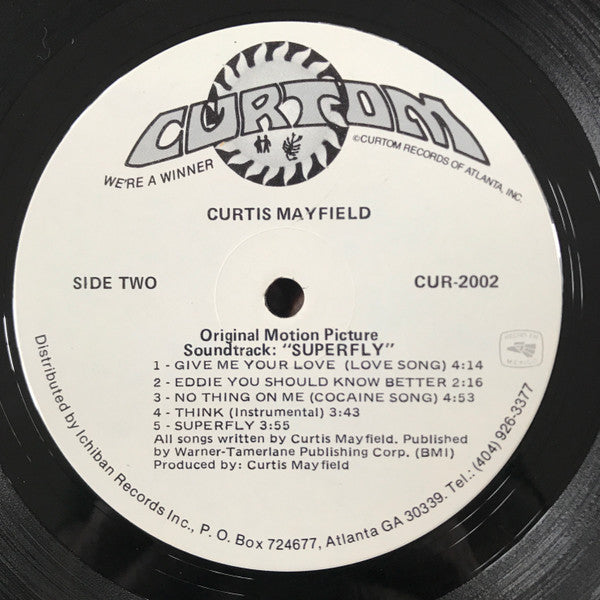 Curtis Mayfield : Super Fly (LP, Album, RE)