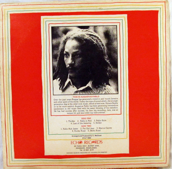 Augustus Pablo : Thriller (LP, Album, RE)
