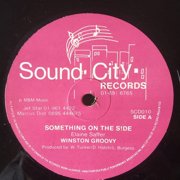 Winston Groovy : Something On The Side (12", Single)