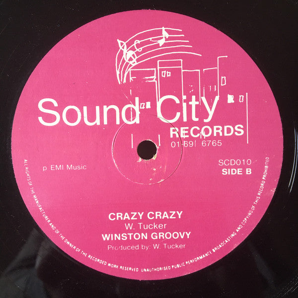 Winston Groovy : Something On The Side (12", Single)
