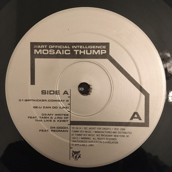De La Soul ~ Art Official Intelligence: Mosaic Thump (Vinyl) - Djungel & Jazz