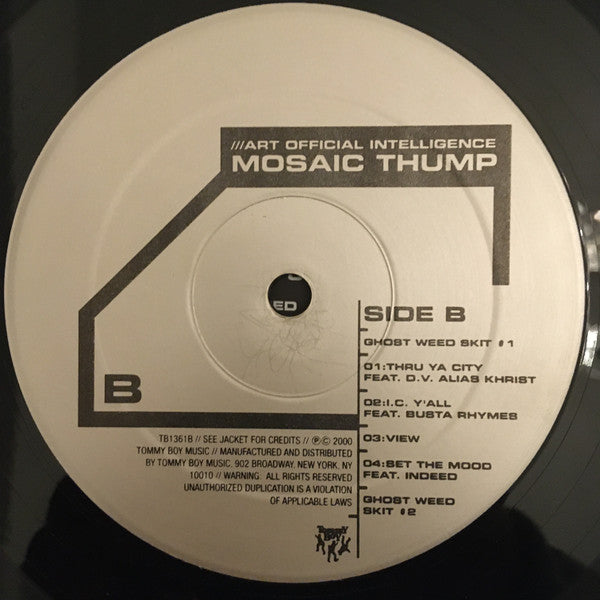 De La Soul ~ Art Official Intelligence: Mosaic Thump (Vinyl) - Djungel & Jazz
