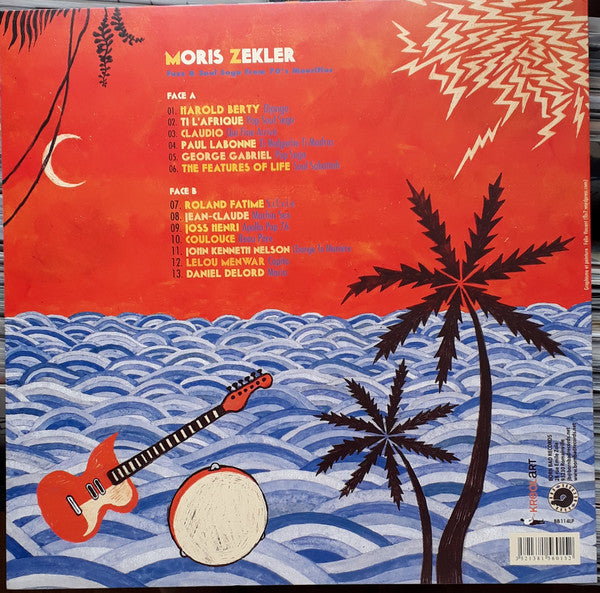 Various ~ Moris Zekler Fuzz & Soul Sega From 70's Mauritius (Vinyl) - Djungel & Jazz