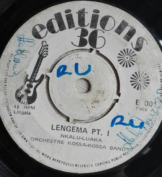 N'Kalu Luaka, Orchestre Kossa Kossa ~ Lengema (Vinyl) - Djungel & Jazz