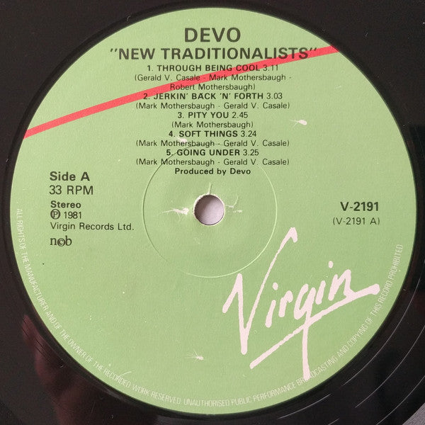 Devo : New Traditionalists (LP, Album)