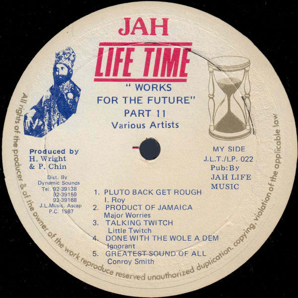 Various : Jah Life Time Presents Works For The Future Pt. 2 (LP, Comp)