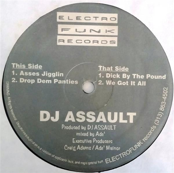 DJ Assault : Big Ballin EP (12", EP)