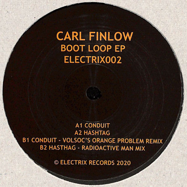 Carl A. Finlow : Boot Loop EP (12", EP, RP)