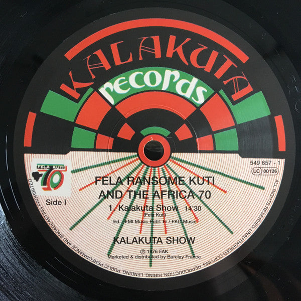 Fela Kuti & Africa 70 ~ Kalakuta Show (Vinyl) - Djungel & Jazz