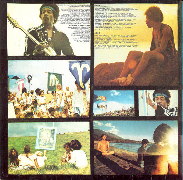 Jimi Hendrix ~ Rainbow Bridge - Original Motion Picture Sound Track (Vinyl) - Djungel & Jazz
