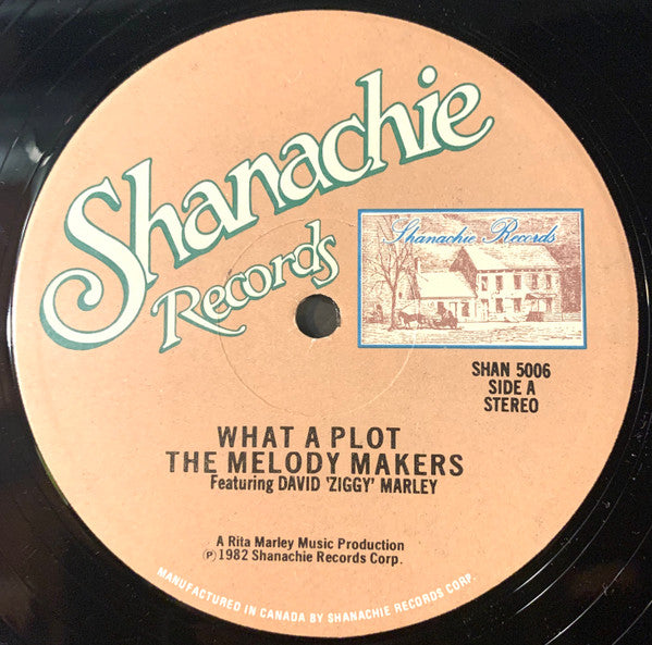 The Melody Makers Featuring David Marley : What A Plot / Children Playing In The Street (12", Maxi)