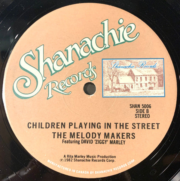 The Melody Makers Featuring David Marley : What A Plot / Children Playing In The Street (12", Maxi)