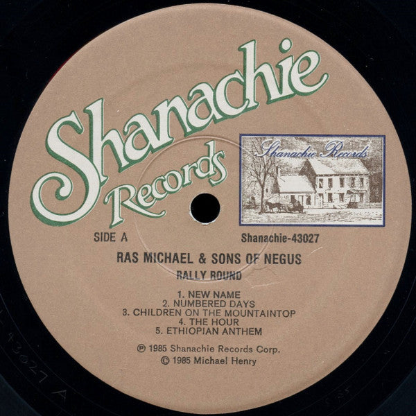 Ras Michael & The Sons Of Negus : Rally Round (LP, Comp)