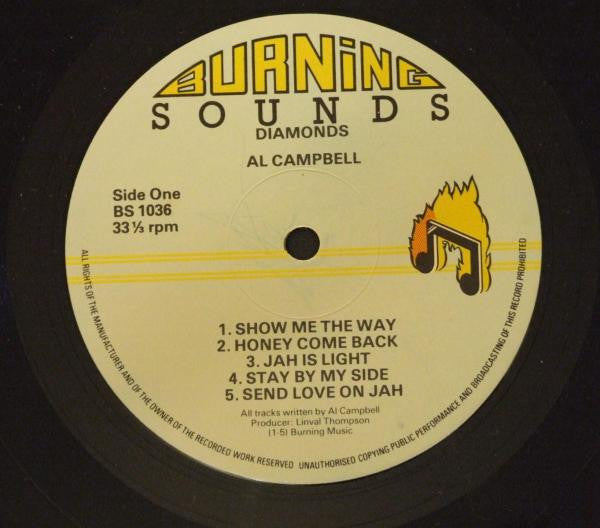 Al Campbell : Diamonds (LP, Album)