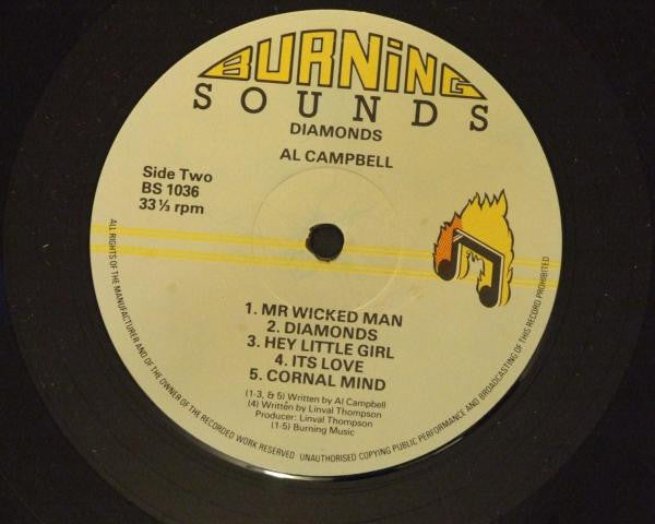 Al Campbell : Diamonds (LP, Album)