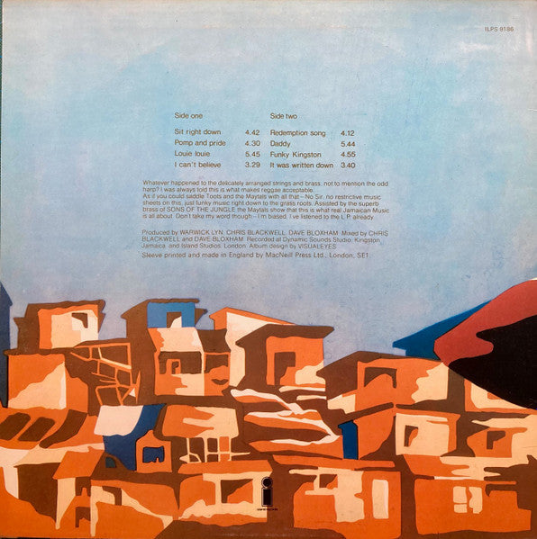 Toots & The Maytals ~ Funky Kingston (Vinyl) - Djungel & Jazz