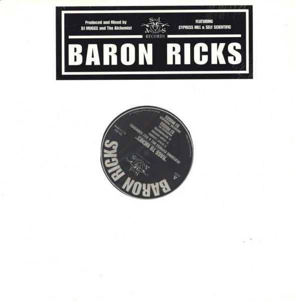 Baron Ricks Featuring Cypress Hill & Self Scientific ~ Rags To Riches / Harlem River Drive (Vinyl) - Djungel & Jazz