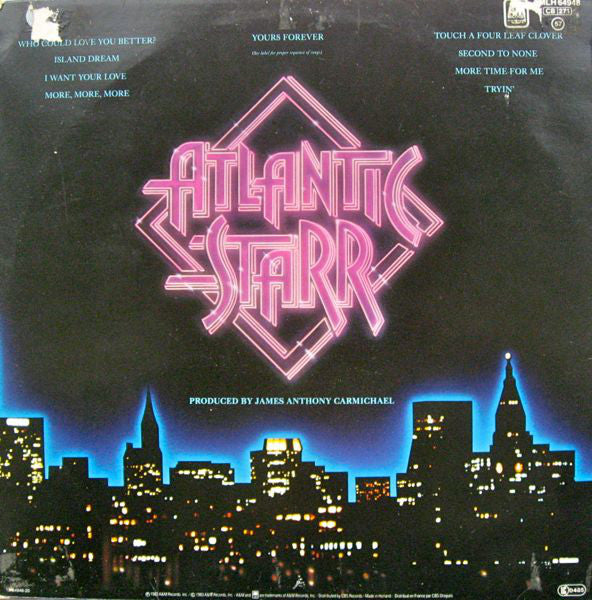 Atlantic Starr ~ Yours Forever (Vinyl) - Djungel & Jazz