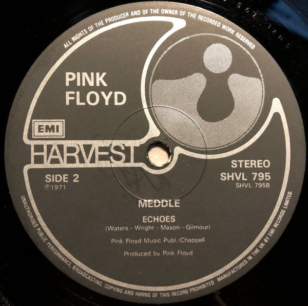 Pink Floyd ~ Meddle (Vinyl) - Djungel & Jazz