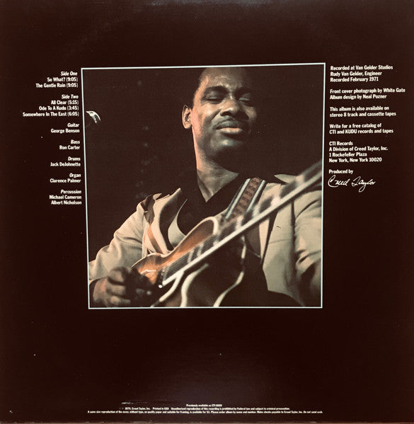 George Benson ~ Beyond The Blue Horizon (Vinyl) - Djungel & Jazz