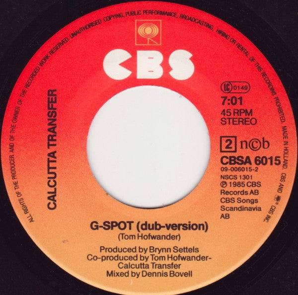 Calcutta Transfer : Starvation (7", Single)