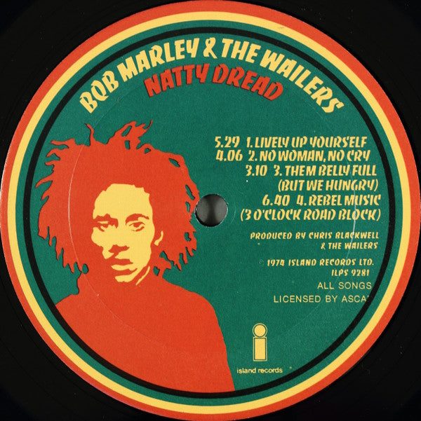 Bob Marley & The Wailers ~ Natty Dread (Vinyl) - Djungel & Jazz