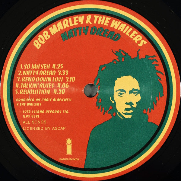 Bob Marley & The Wailers ~ Natty Dread (Vinyl) - Djungel & Jazz