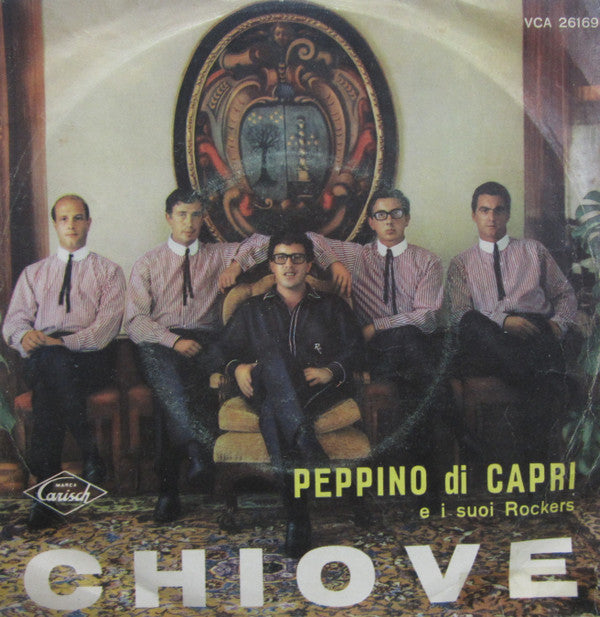 Peppino Di Capri E I Suoi Rockers ~ Chiove (Vinyl) - Djungel & Jazz