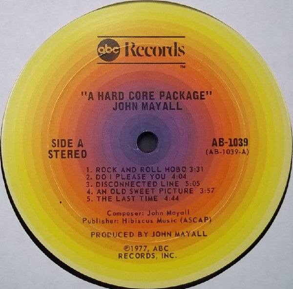 John Mayall ~ A Hard Core Package (Vinyl) - Djungel & Jazz