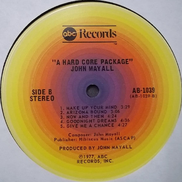 John Mayall ~ A Hard Core Package (Vinyl) - Djungel & Jazz