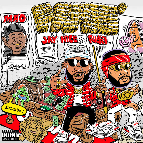 Jay Nice &  RU$H : Famili' (12", Album, Ltd, Num, OBI)