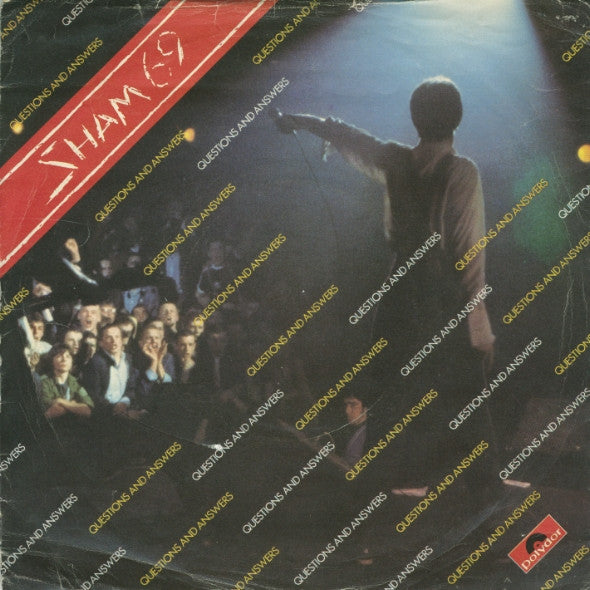 Sham 69 : Questions And Answers (7", Single, Sil)