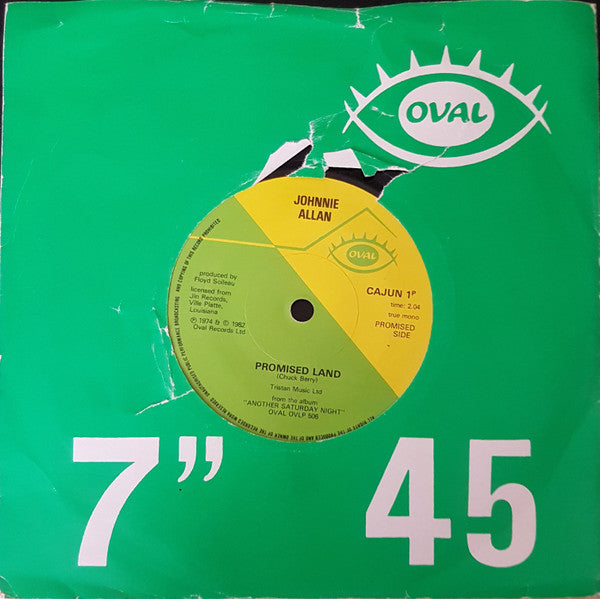 Tommy McLain / Johnnie Allan ~ Sweet Dreams / Promised Land (Vinyl) - Djungel & Jazz