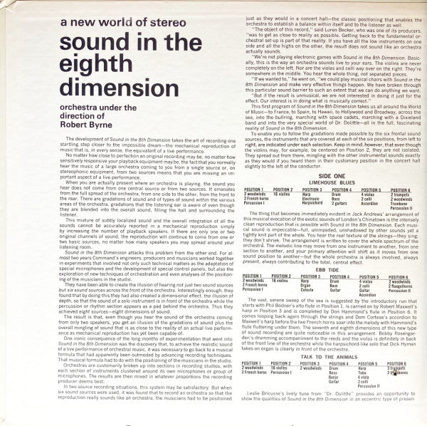 Bobby Byrne And His Orchestra ~ A New World Of Stereo: Sound In The Eighth Dimension (Vinyl) - Djungel & Jazz