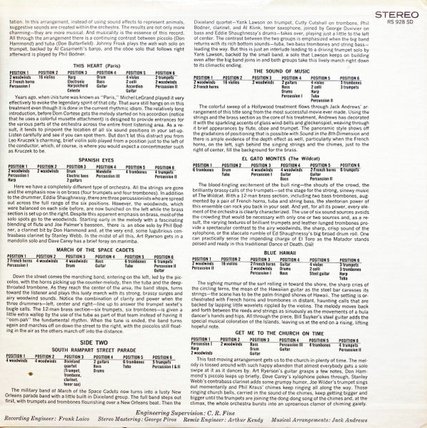 Bobby Byrne And His Orchestra ~ A New World Of Stereo: Sound In The Eighth Dimension (Vinyl) - Djungel & Jazz