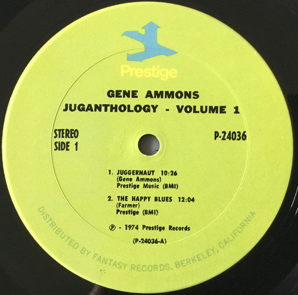 Gene Ammons ~ Juganthology (Vinyl) - Djungel & Jazz