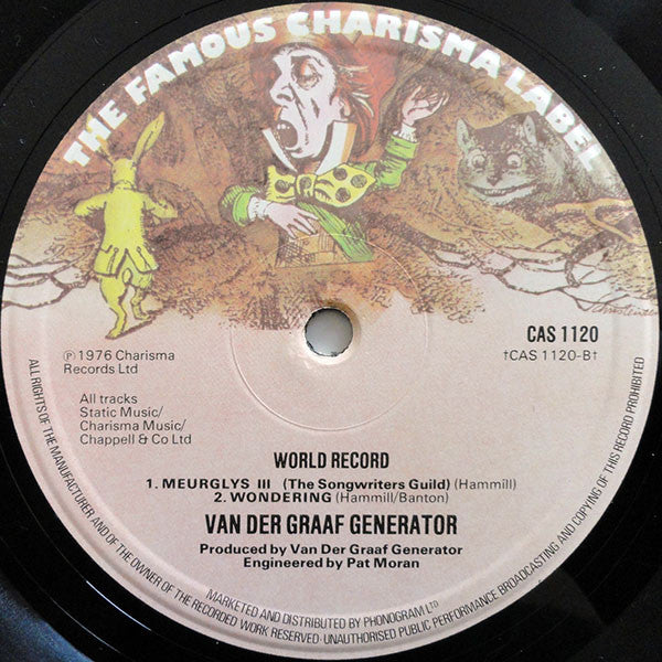 Van Der Graaf Generator ~ World Record (Vinyl) - Djungel & Jazz