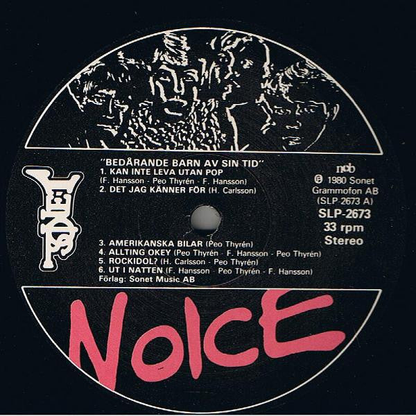 Noice ~ Bedårande Barn Av Sin Tid (Vinyl) - Djungel & Jazz